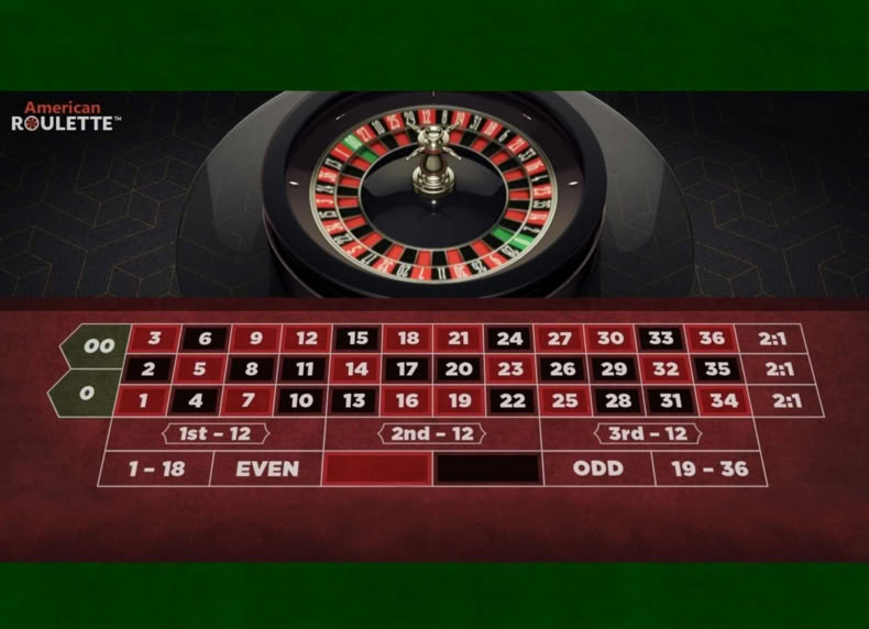 American Roulette game - play for free
