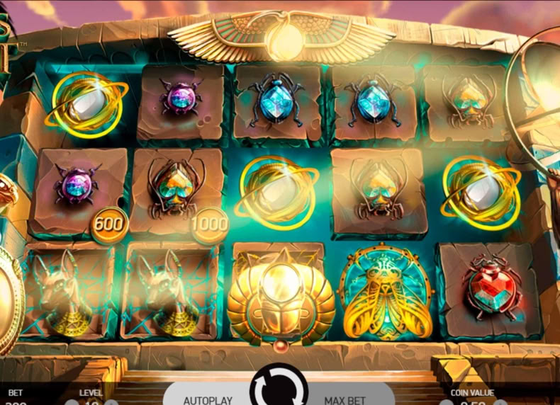 Coins of Egypt game - play for free