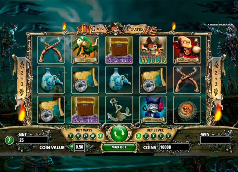 Ghost Pirates game - play for free