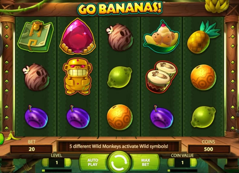 Go Bananas game - play for free