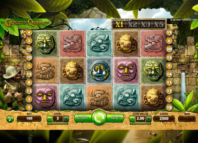 Gonzo's Quest game - play for free