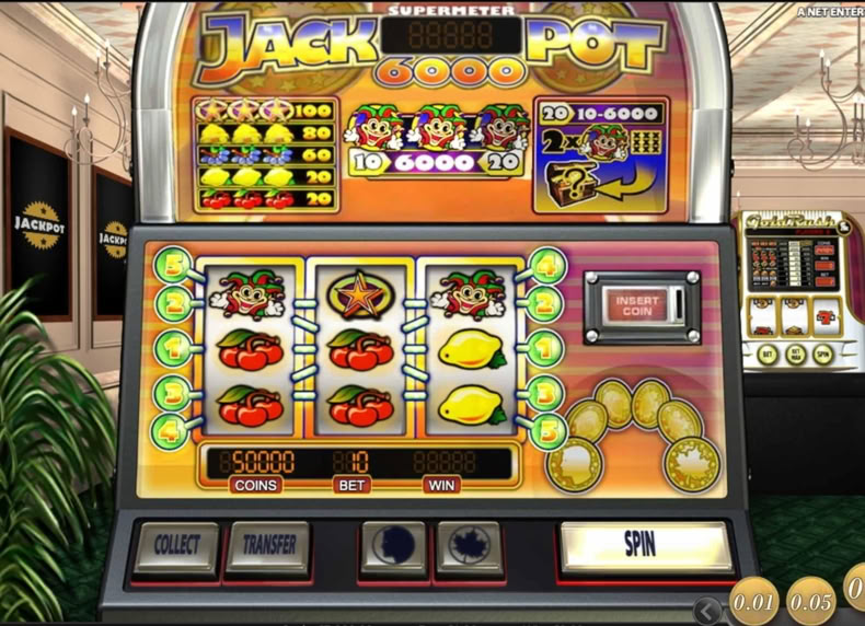 Jackpot 6000 game - play for free