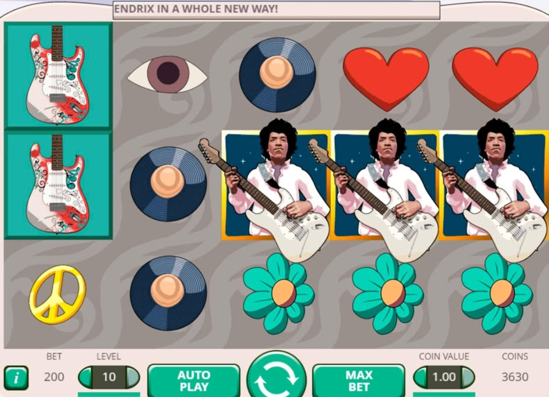 Jimi Hendrix game - play for free