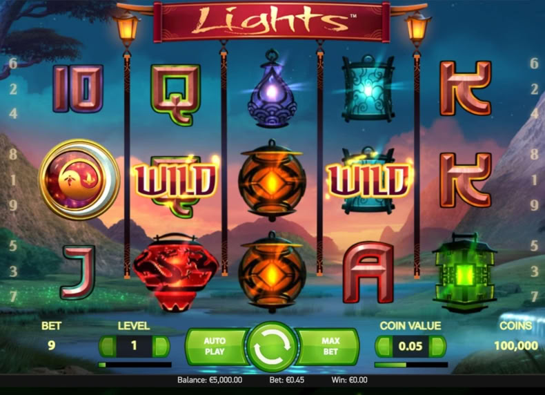 Lights game - play for free