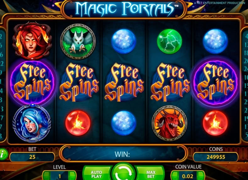 Magic Portals game - play for free
