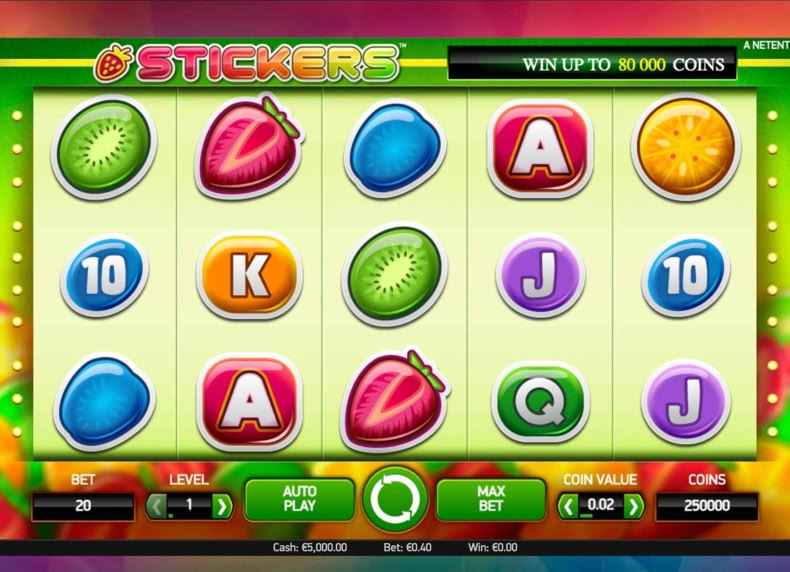 Stickers game - play for free