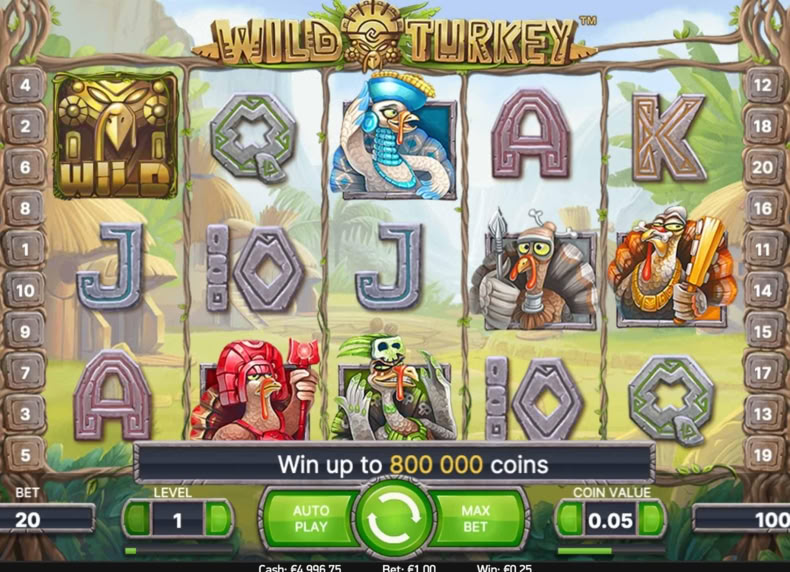 Wild Turkey game - play for free