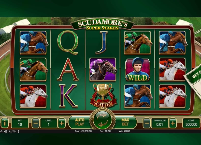 Scudamore's Super Stakes game - play for free