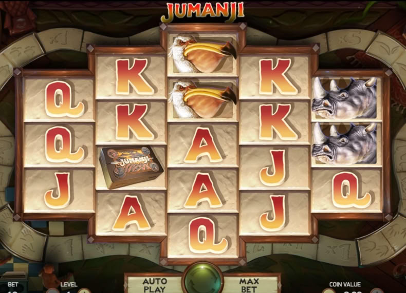 Jumanji game - play for free