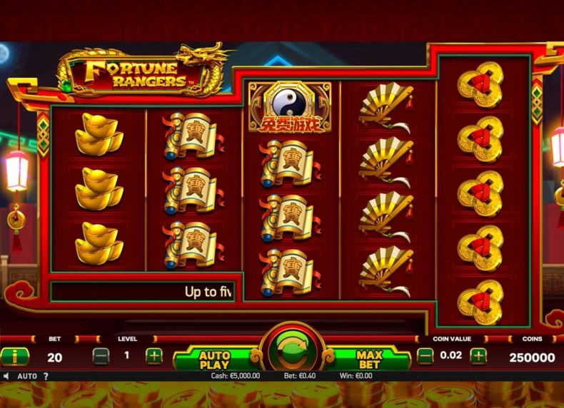 Fortune Rangers game - play for free