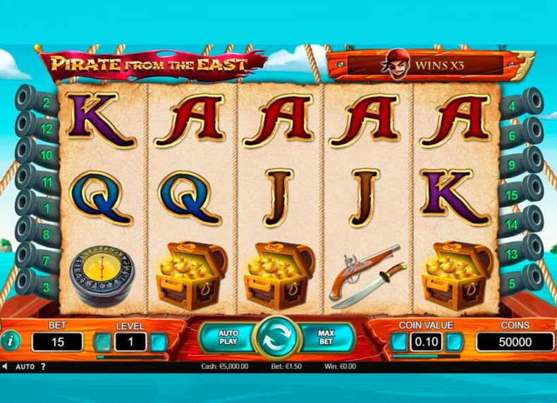 Pirate from the East game - play for free
