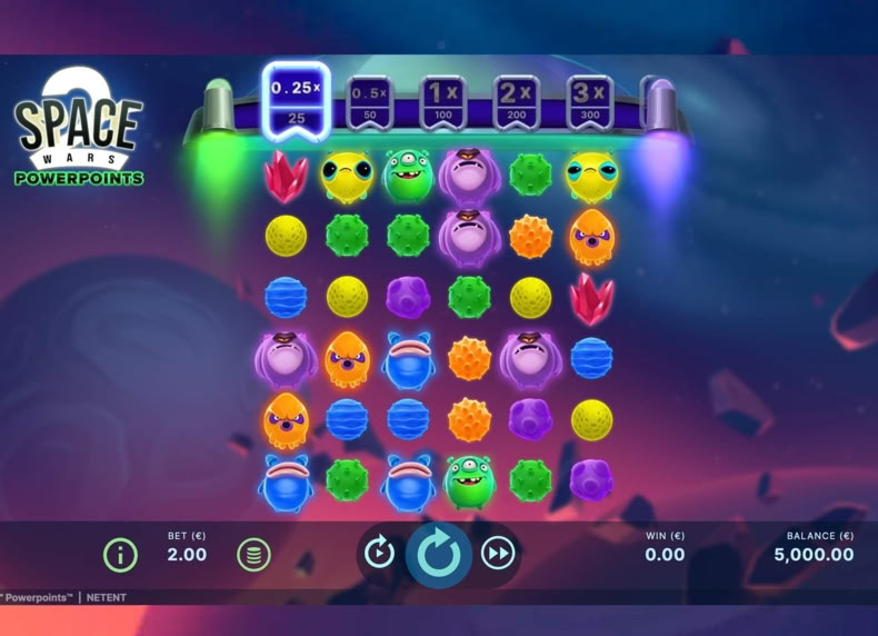 Space Wars 2™ Powerpoints™ game - play for free