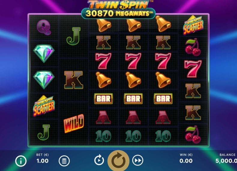 Twin Spin MegaWays game - play for free