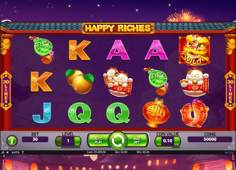 Happy Riches game - play for free