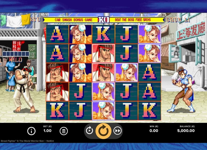 Street Fighter II: The World Warrior game - play for free