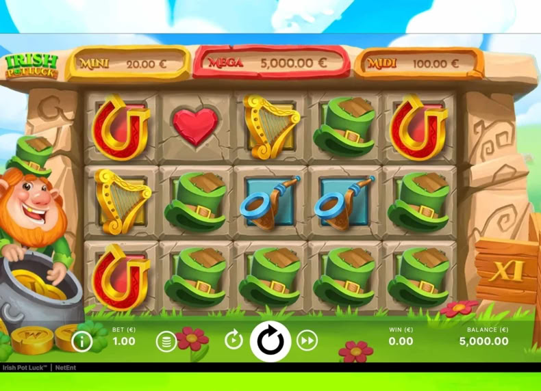 Irish Pot Luck game - play for free