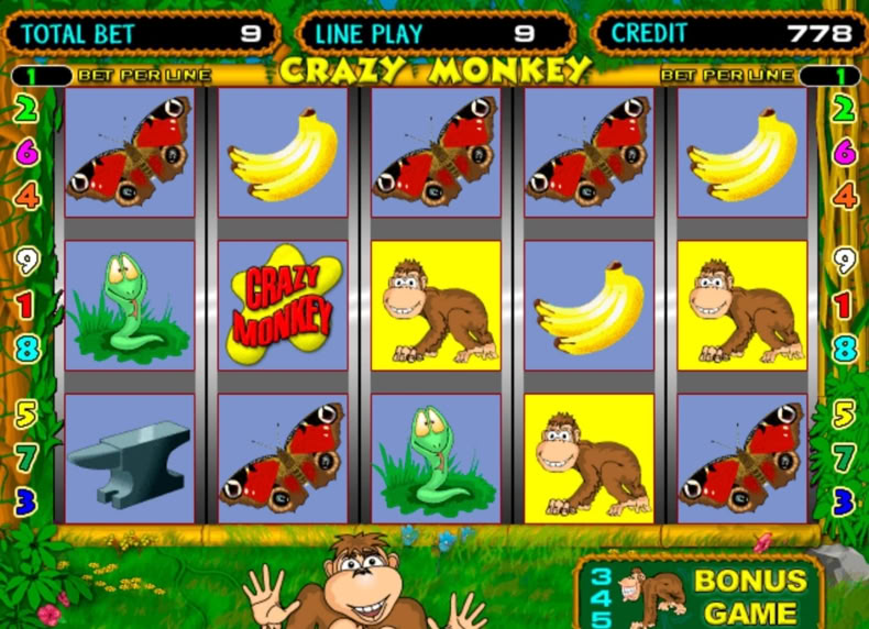 Crazy Monkey game - play for free