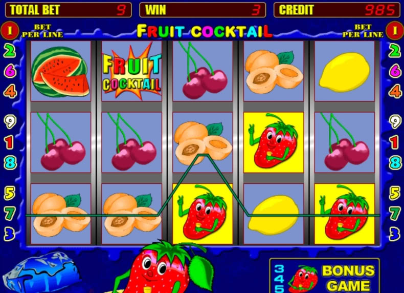 Fruit Cocktail game - play for free