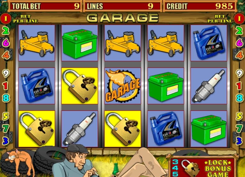 Garage game - play for free