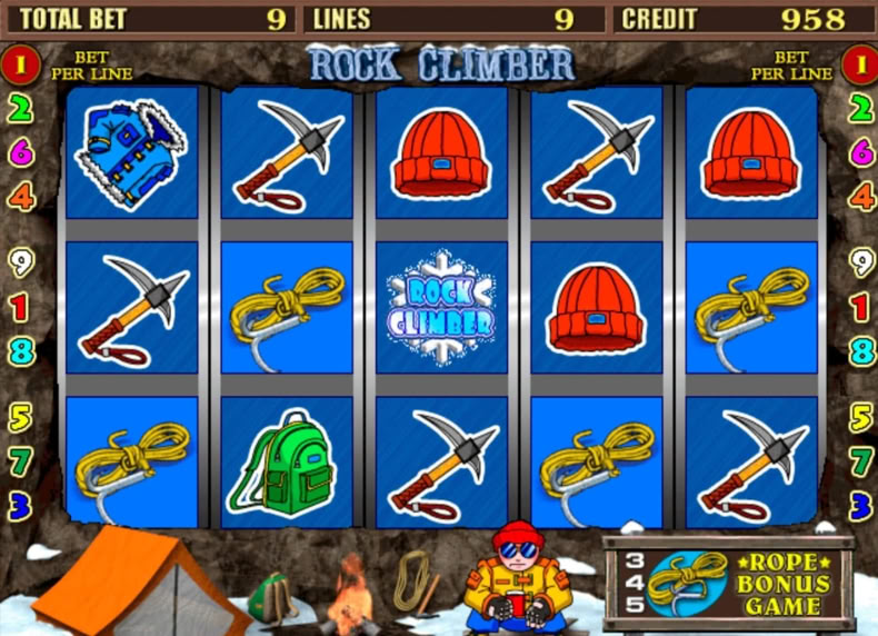 Rock Climber game - play for free