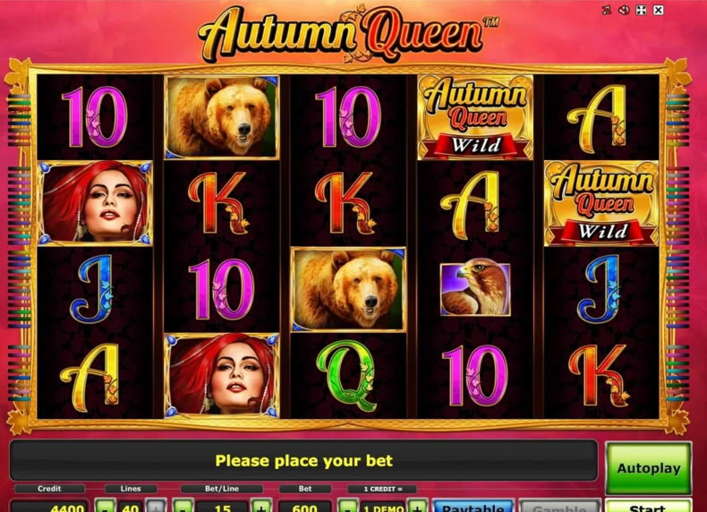 Autumn Queen game - play for free