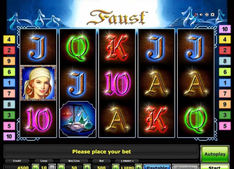 Faust game - play for free