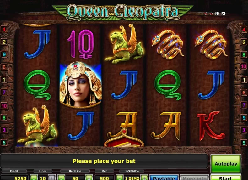 Queen Cleopatra game - play for free
