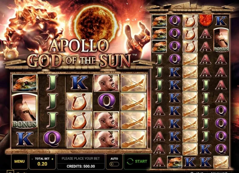 Apollo God of the Sun game - play for free