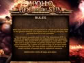 Apollo God of the Sun