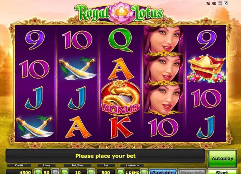 Royal Lotus™ game - play for free