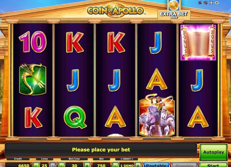 Coin of Apollo™ game - play for free
