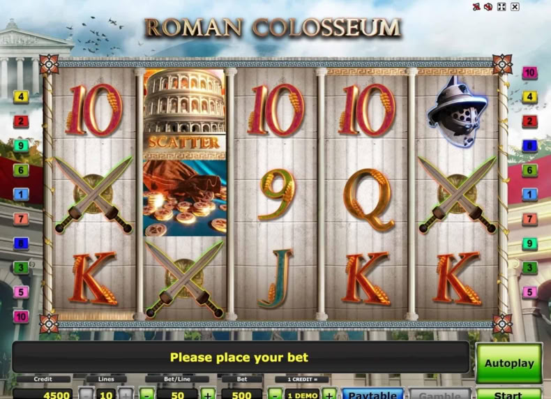 Roman Colosseum game - play for free