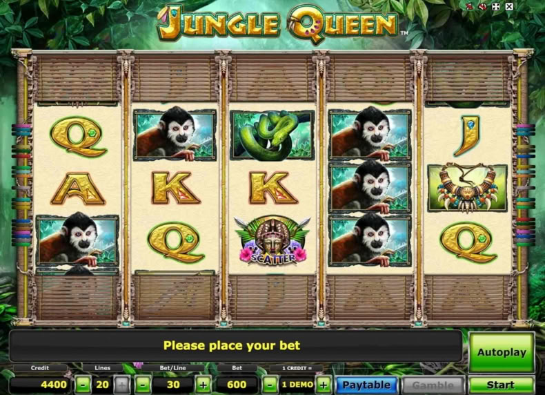 Jungle Queen™ game - play for free