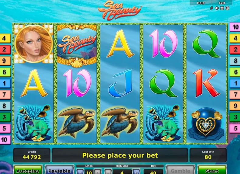 Sea Beauty™ game - play for free