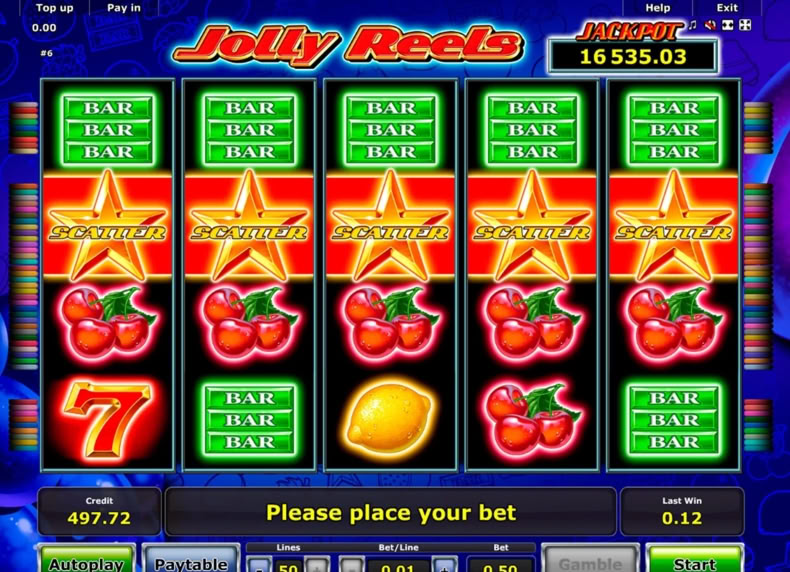 Jolly Reels game - play for free