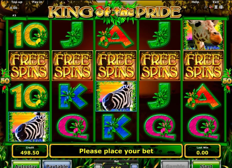 King of the Pride game - play for free