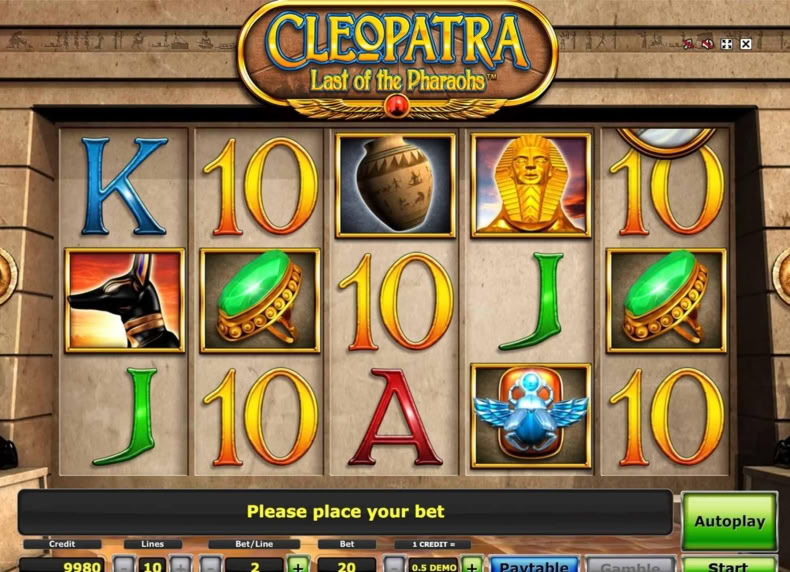 Cleopatra Last of the Pharaohs™ game - play for free