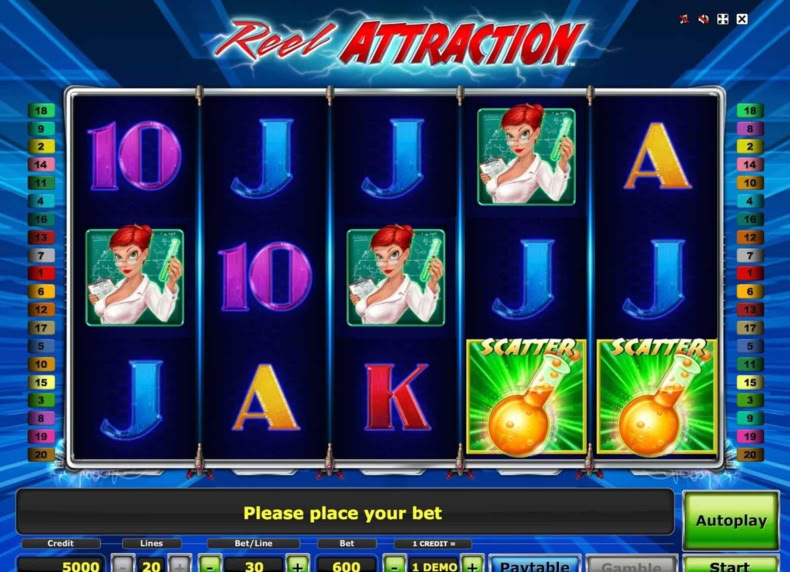 Reel Attraction™ game - play for free