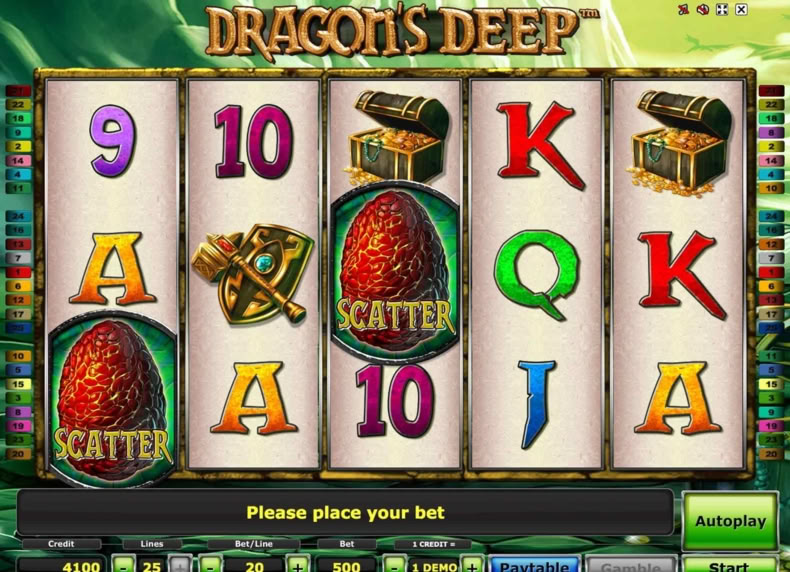 Dragon's Deep™ game - play for free