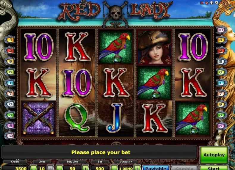 Red Lady game - play for free