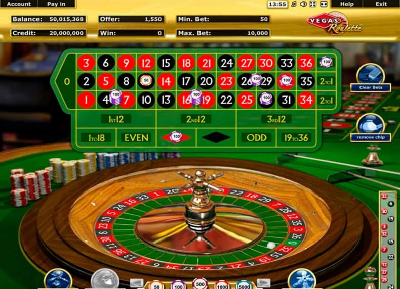 Vegas Roulette game - play for free