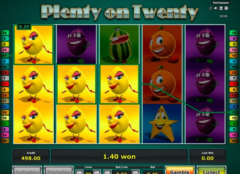 Plenty on Twenty™ game - play for free