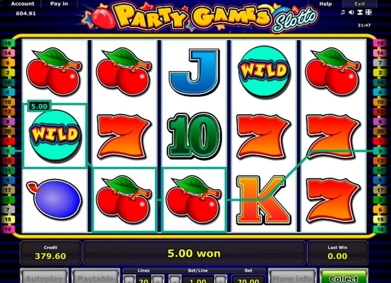Party Games Slotto game - play for free