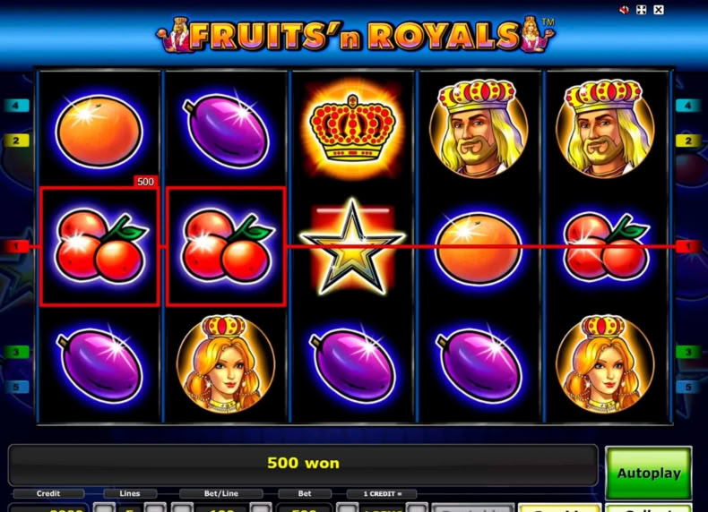 Fruits'n Royals™ game - play for free