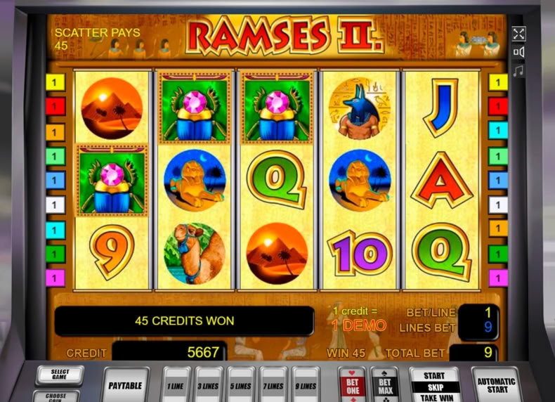 Ramses II game - play for free