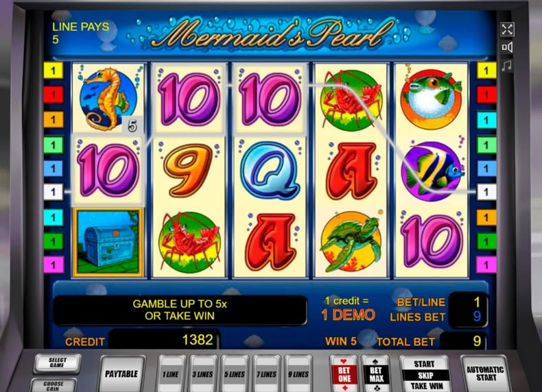 Mermaid's Pearl game - play for free