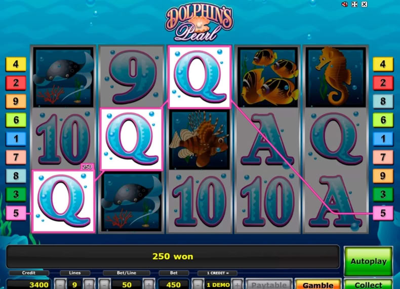 Dolphin's Pearl™ game - play for free