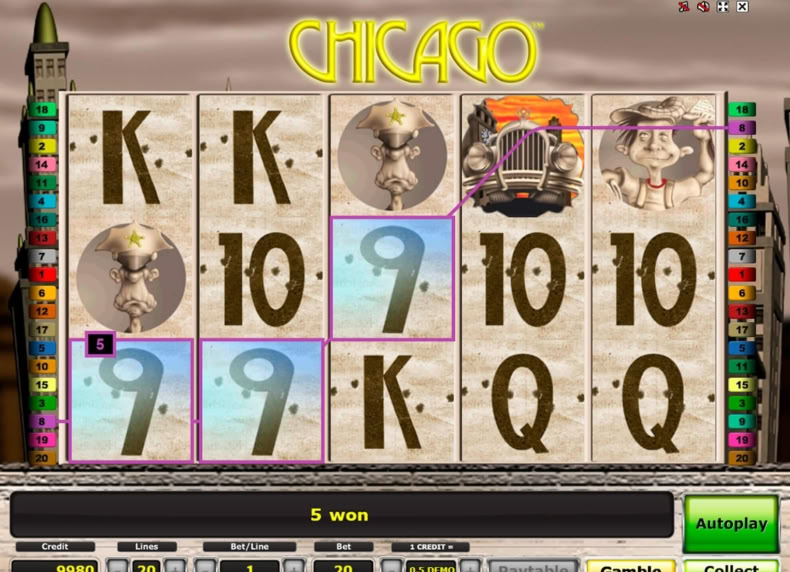 Chicago™ game - play for free