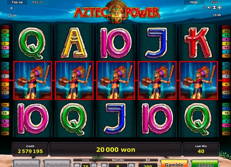 Aztec Power™ game - play for free