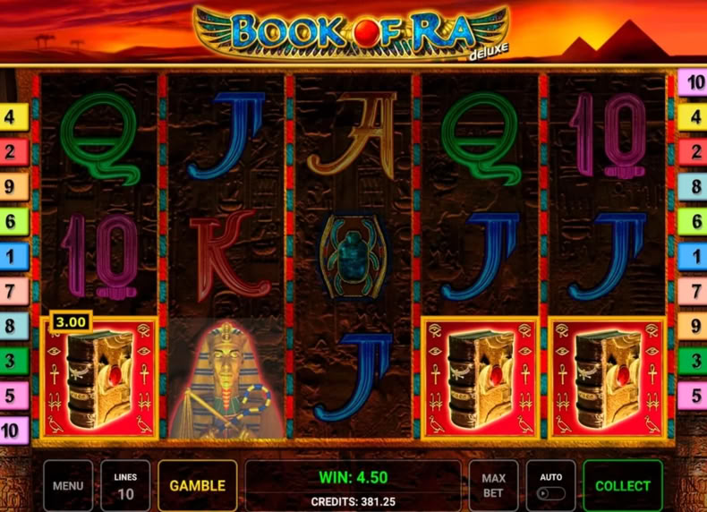 Book of Ra™ Deluxe game - play for free